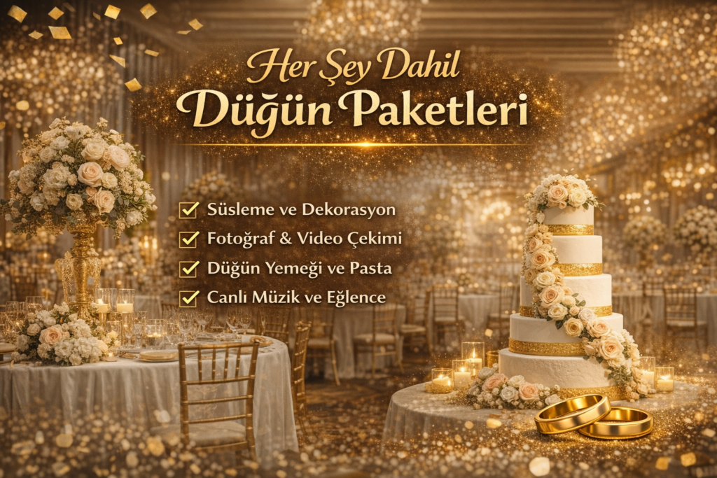 Her Şey Dahil Düğün Paketleri