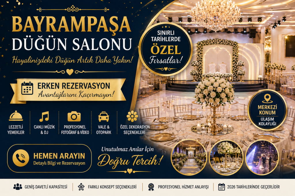 Bayrampaşa Düğün Salonu