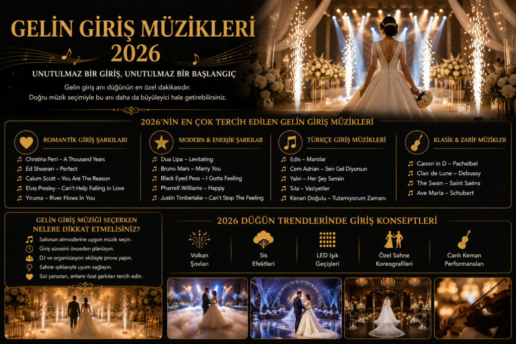 Gelin Giriş Müzikleri 2026